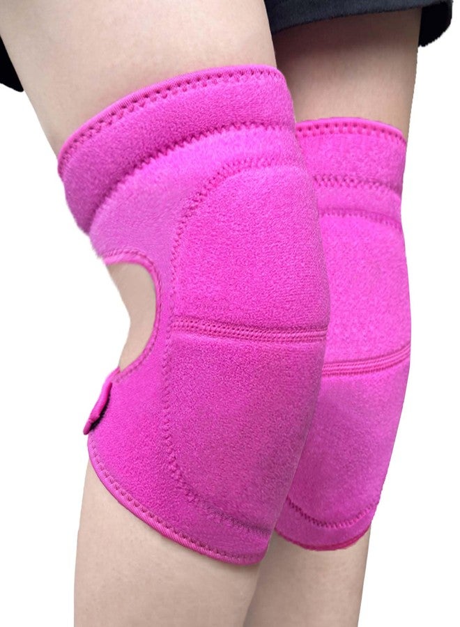JYBTAA Adult Knee Pads for Work, Soft Garden Knee Pad for House Cleaning, Yard Work, Waterproof Foam Cushion, Safety Kneeling Pad for Flooring and Carpet Installers, Prefect for Mens Womens, Pink L (1 Pair) - Image 1