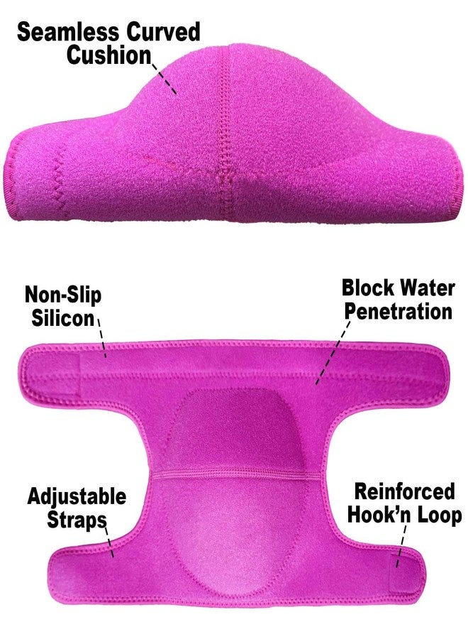JYBTAA Adult Knee Pads for Work, Soft Garden Knee Pad for House Cleaning, Yard Work, Waterproof Foam Cushion, Safety Kneeling Pad for Flooring and Carpet Installers, Prefect for Mens Womens, Pink L (1 Pair) - Image 2