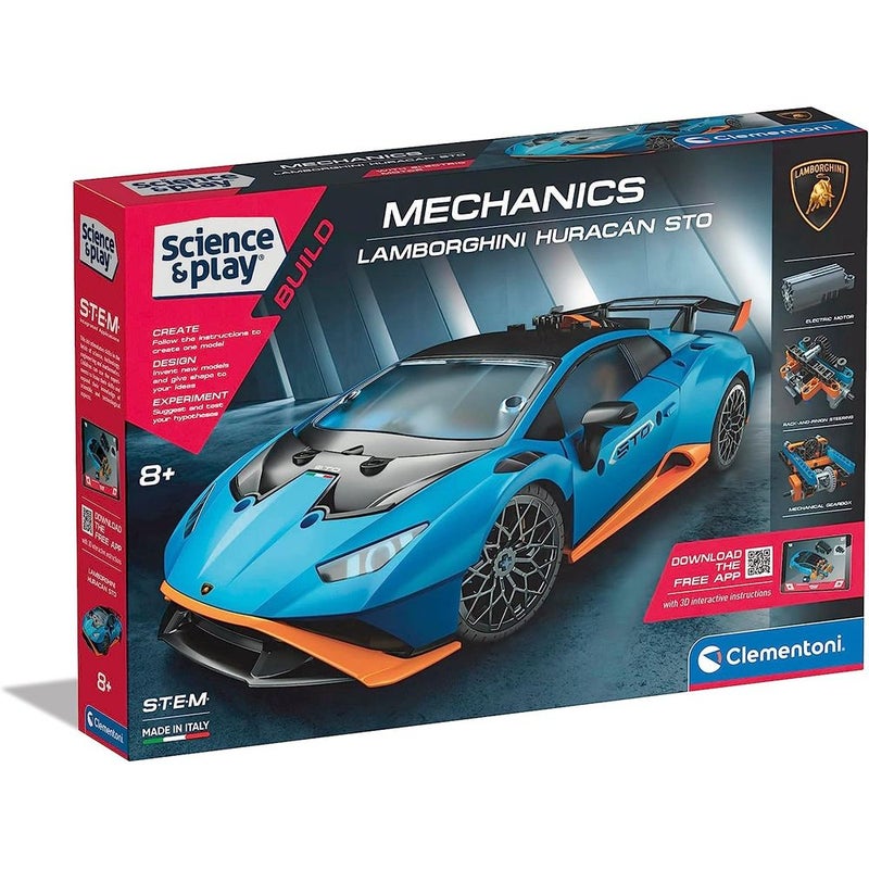 Clementoni - Science & Play Build Lamborghini Huracan STO - 61361 - Image 1