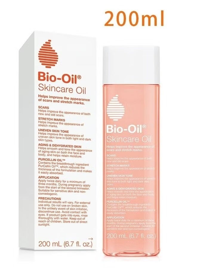 Bio-Oil Skincare Oil 200ml – Specialist Scar & Stretch Mark Treatment, Improves Uneven Skin Tone, Anti-Aging & Hydrating Formula - Image 2