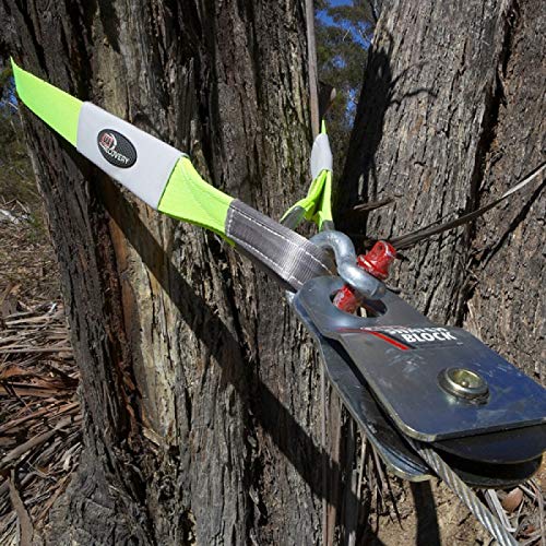 ARB730LB TREE TRUNK PROTECTOR 10 ft Breaking strength 26,000 lbs. in Green Length 10 feet / Width: 3 inch / Material 100% polyester - Image 5