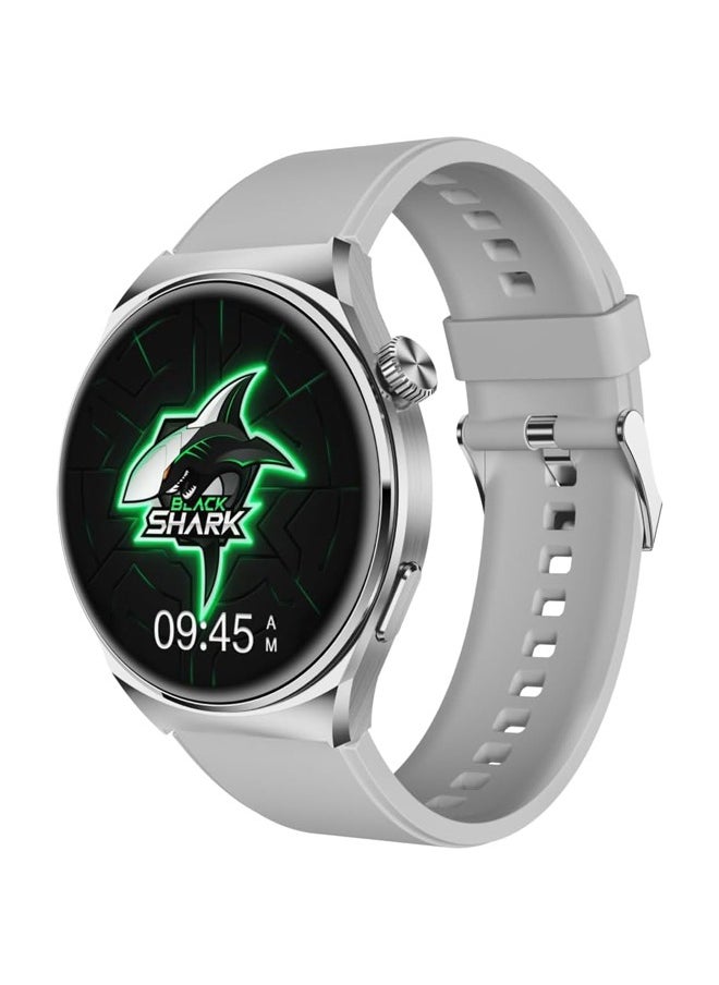 BLACK SHARK Smart Watch S1 With 1.43 inch Display,10-Day Battery Life, Fitness Tracker, Heart Rate, Sleep and Oxygen Monitoring & 100+ Sports - Silver  - Image 2