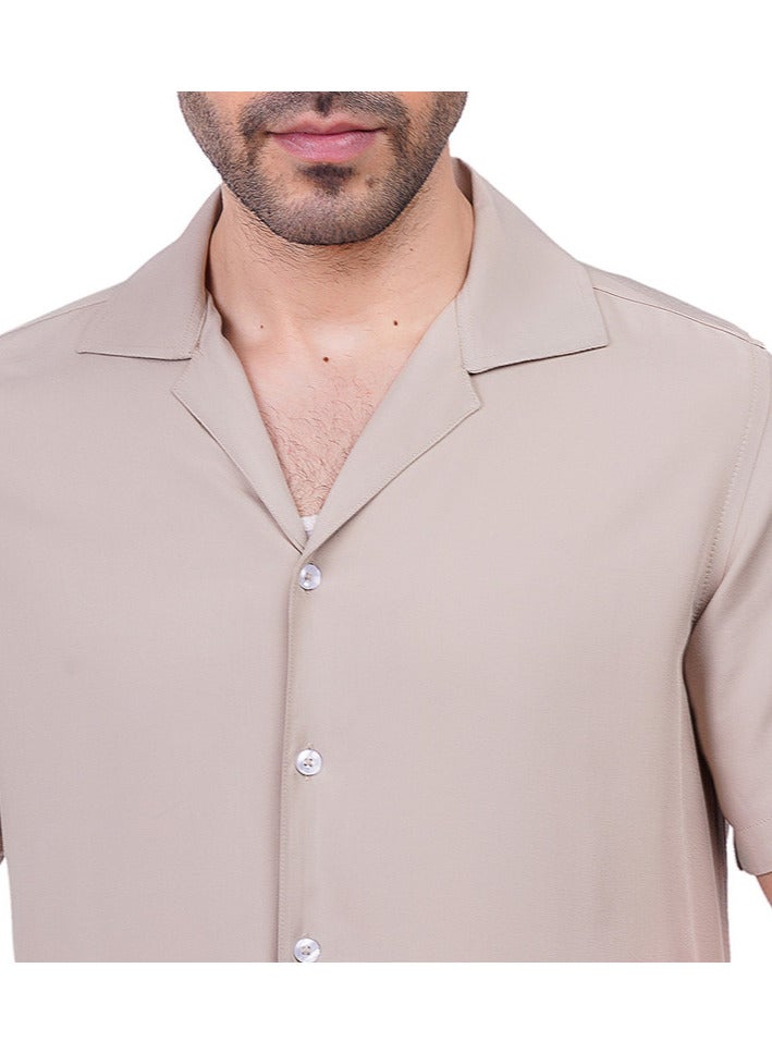 كوب قميص كوب بأزرار للرجال - Image 2