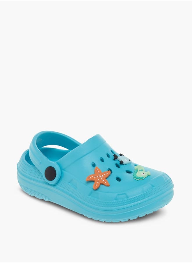 LBL by Shoexpress Boys Animal Embossed Clogs with Backstrap  - Image 1