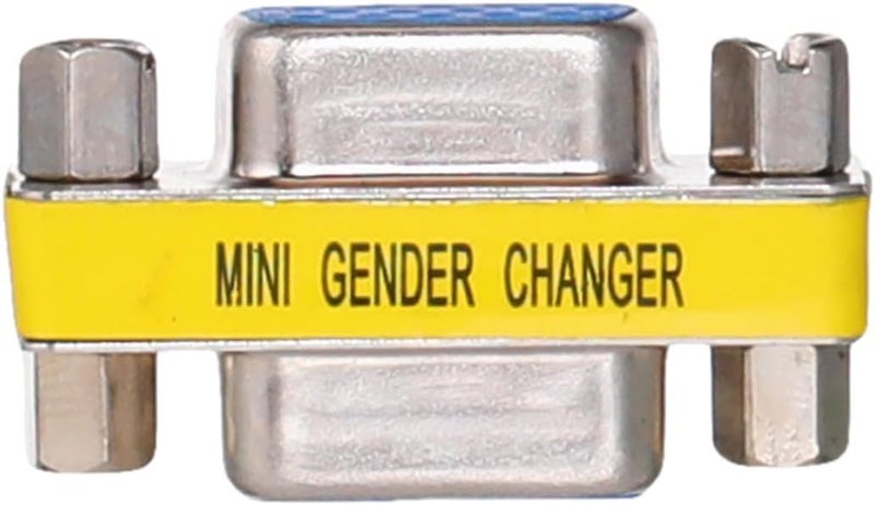 Female to Female Male to Male 9pin VGA Gender Changer F/F M/M VGA Cable Extension Coupler SVGA for PC Monitor 9-Pin DB9 RS232 Serial - Image 2