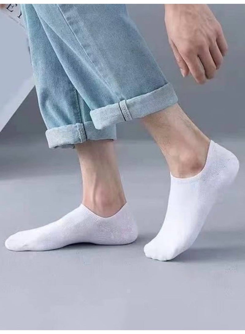 جوارب كاحل رجالية من القطن الشبكي المسامي - 5 أزواج - Image 2