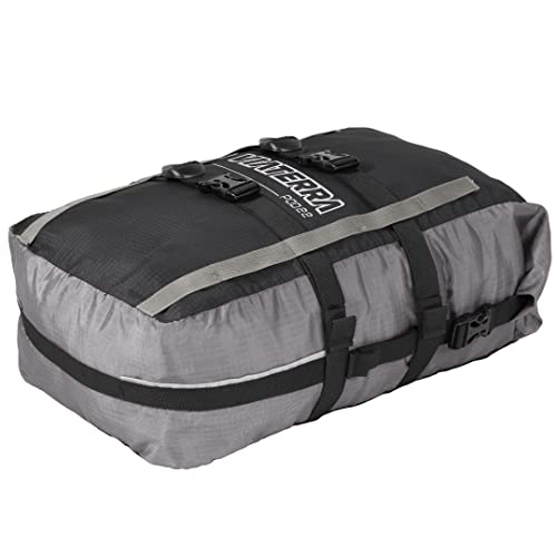ViaTerra Polyester POD 22L 100% Waterproof Motorcycle Tail Bag I Perfect Travel & Storage Solution for Motorbikes (Grey) - Image 1