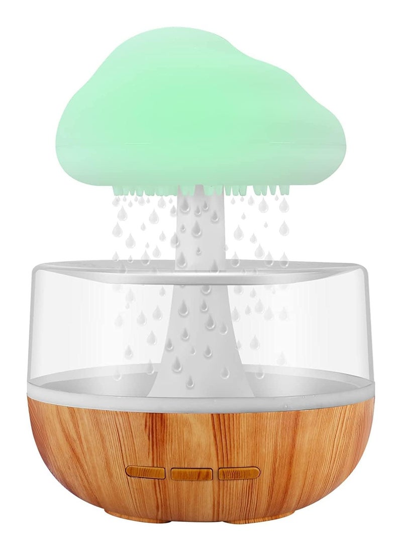 Yameem - Yameem Rain Cloud Humidifier: Aromatherapy Diffuser, Night Light, Rain Sounds, LED Lights, Essential Oils & App Control - Anxiety Relief, Sleep Relaxation, Mood Enhancement - Image 1
