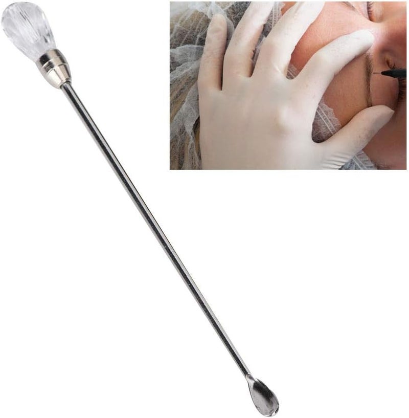 klarako Tattoo Ink Stirring Stick, Three Colors Optional Tattoo Pigment Stirring Spoon, Stainless Steel Pigment Stirring Rod Spoon Microblading Tattoo Powder Mixing Stick For Professional And Home Use(#1) - Image 3