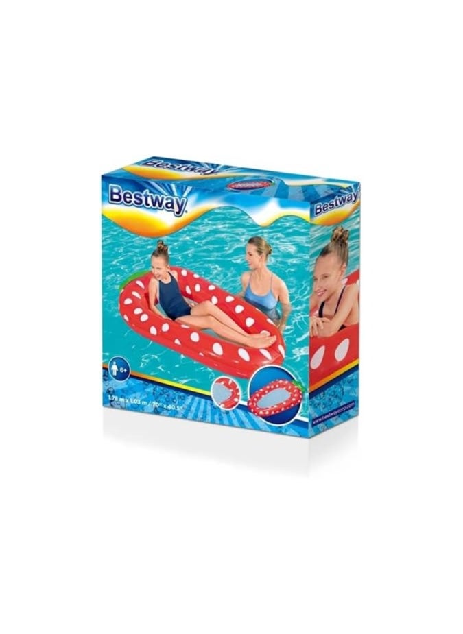 Bestway - Bestway Summer Net Mattress for Kids & Adults – Pineapple or Strawberry Design – 183×76 cm – Age 6+ - Image 1