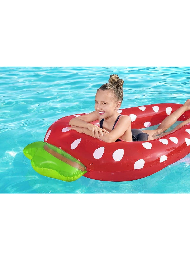 Bestway - Bestway Summer Net Mattress for Kids & Adults – Pineapple or Strawberry Design – 183×76 cm – Age 6+ - Image 1