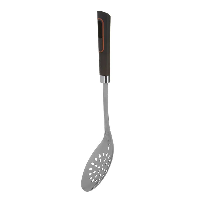 Simply Kitchen  Steel Slotted Spoon-34X7Cm  | Best Price UAE