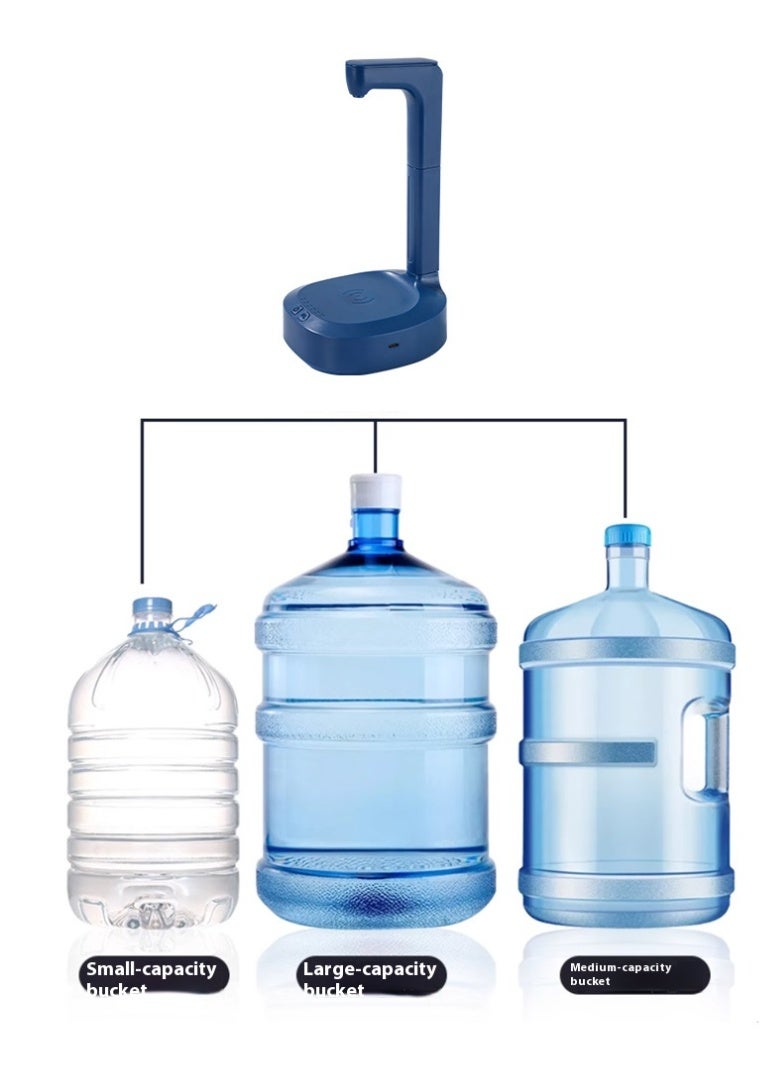 Electric Desktop Water Pump Fully Automatic Water Pump Water Dispenser Water Absorber Blue - Image 4