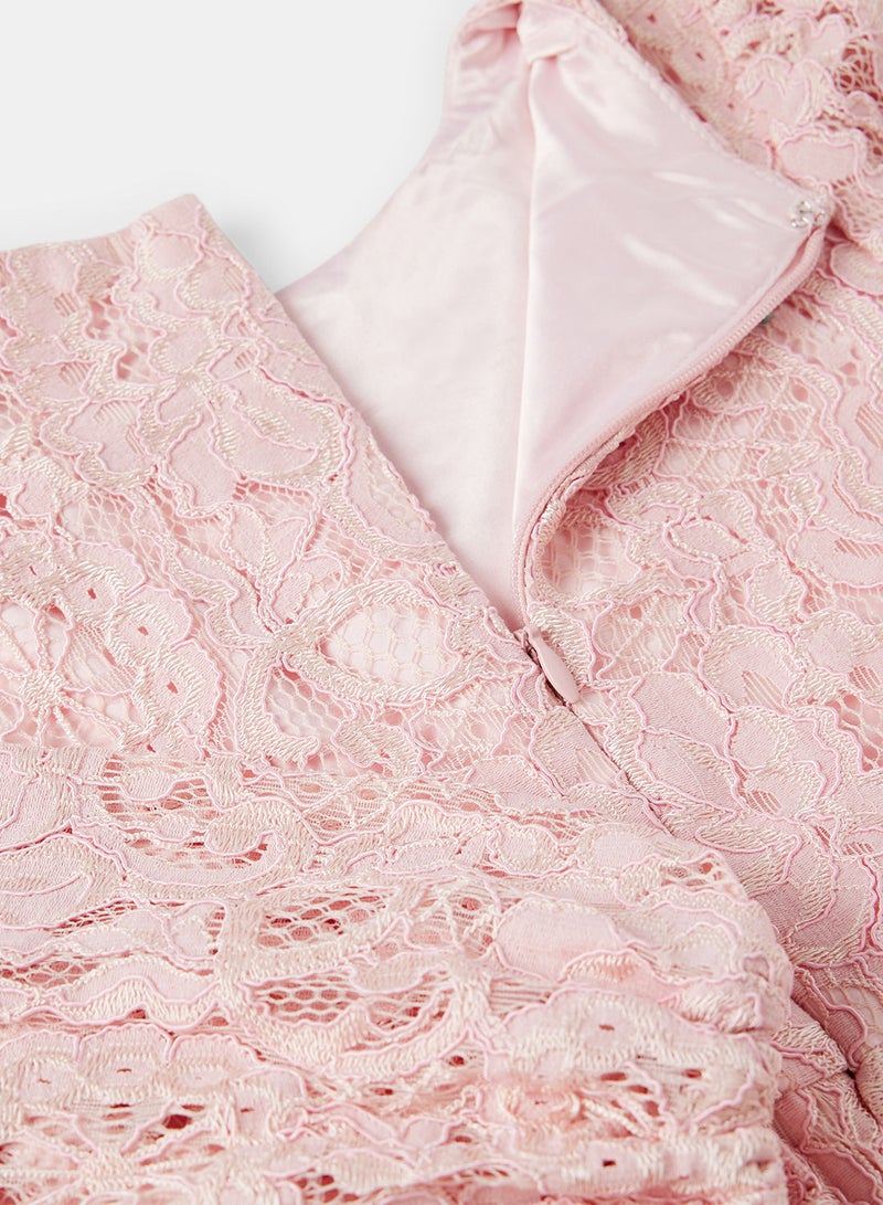 Bardot Junior Girls Ella Lace Dress  - Image 3