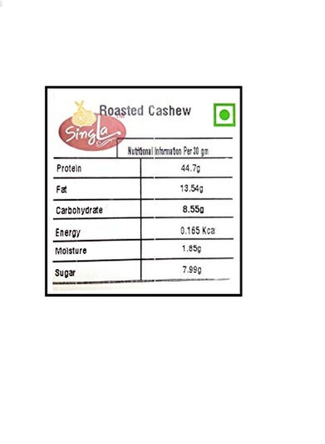 Singla Roasted Kaju 200g, Roasted Cashews 200g Cashews - Image 3