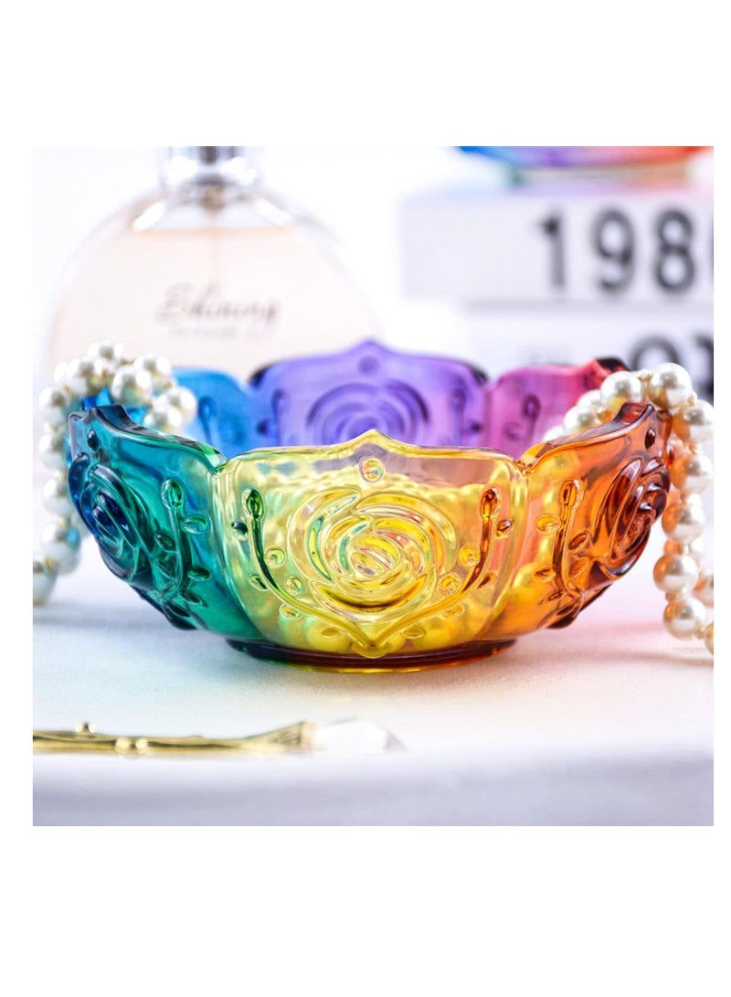 SYOSI 2PCS Flower Tray Resin Mold - Create Unique Lotus Bowl Jewelry Holders, Trinket Containers, Candle Holders, and Stunning Home Table Decorations  - Image 4