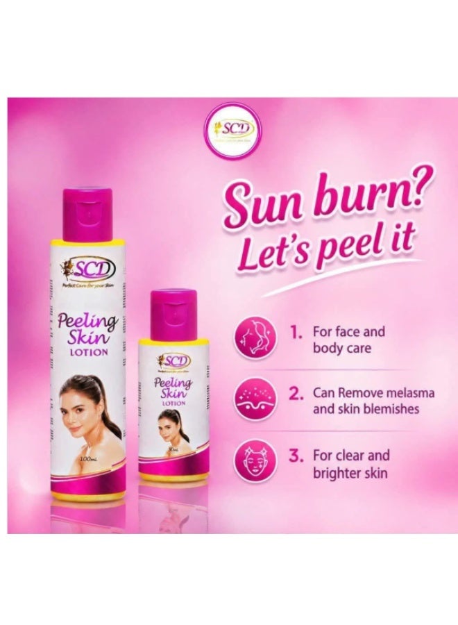 SCD Peeling Skin Lotion 100ml | Skin Renewal & Exfoliation Care for Rough Skin - Image 3