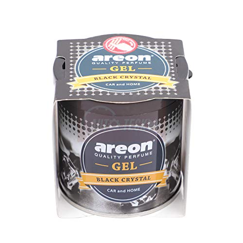 Areon Black Crystal Gel Air Freshener for Car(80g )- Pack of 2 (GCK12) - Image 4