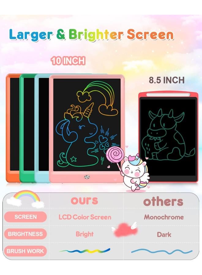لوحة الرسم والكتابة الإلكترونية الملونة بشاشة LCD من فلوستون للأطفال - Image 1