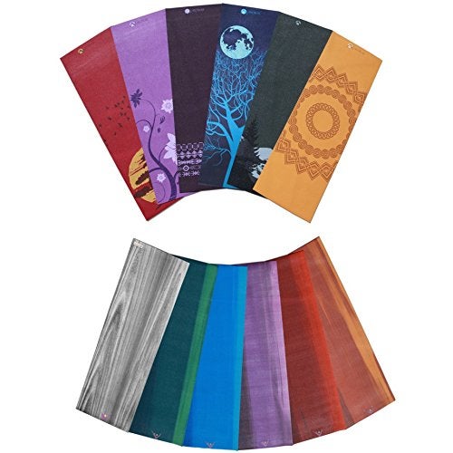 AURORAE Classic/Printed Extra Thick and Long Yoga Mat. Slip Free Rosin Included - Image 2