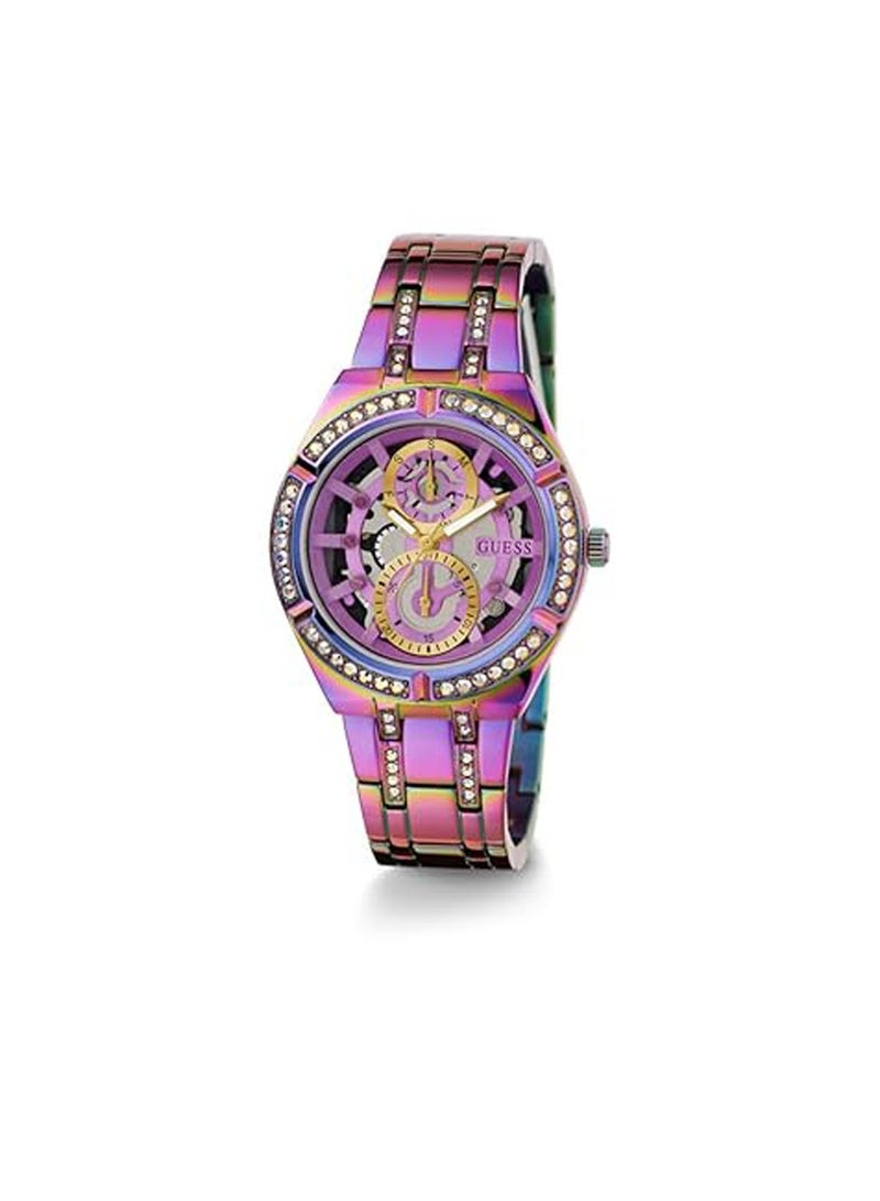 جس Allara Ladies Iridescent Iridescent Multi-function Stainless Steel Watch GW0604L4 - 36mm - Image 2