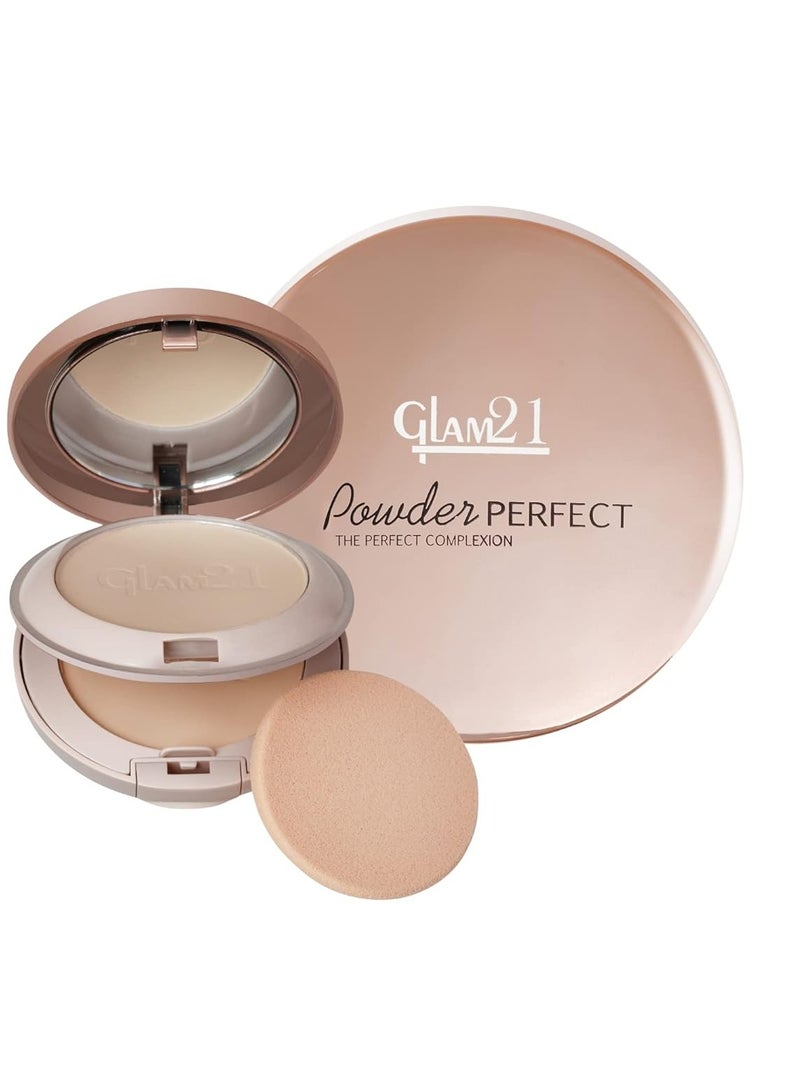Glam21 Powder Perfect Complexion 2 in 1 Compact 24gm - Image 1