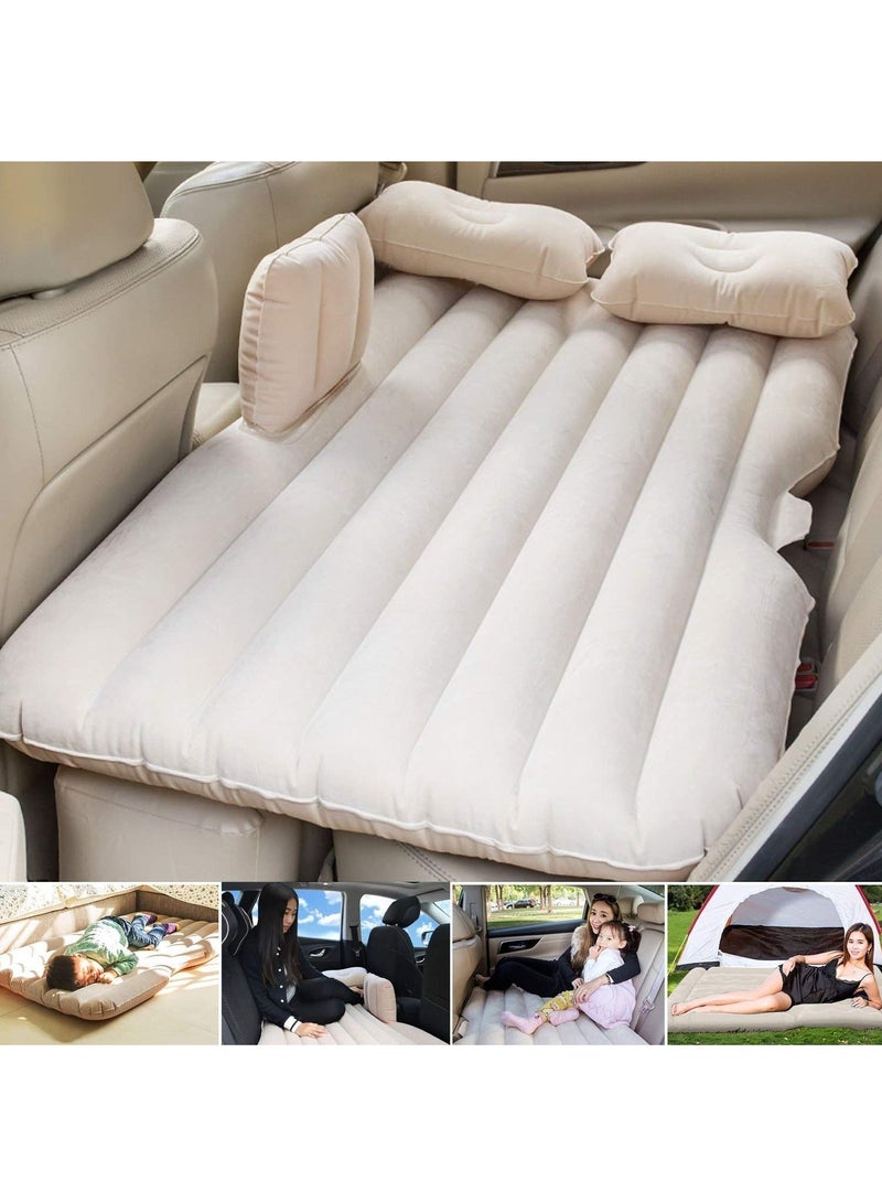DubaiGallery Universal suv inflatable bed multifunctional car travel bed for backseat inflatable sofa with pillow air mattress camping mat - Image 3