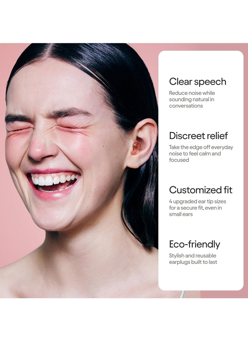 Loop - Loop Engage 2 Ear Plugs – Everyday Noise Relief With Clear Speech for Social Gatherings, Work, Conversation, Parenting & Noise Sensitivity – 16 dB Noise Reduction Earplugs - Image 1
