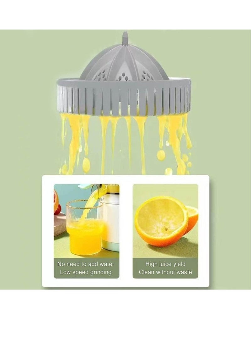 ELTRAZONE Citrus Juicer, Electric Orange Squeezer with Powerful Motor and USB Charging Cable, Juicer Extractor, Lime Juicer, Suitable for Orange, Citrus, Apple, Grapefruit and Pear - Image 5