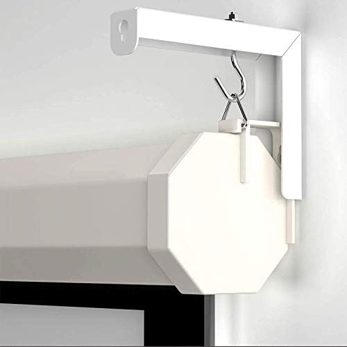 MOIZ Universal Adjustable Projector Screen L Shapes Wall Hanger with Hook and Screws for 4K 8K 3D Ultra 4K Projector Screen - 11 Inch - Image 3