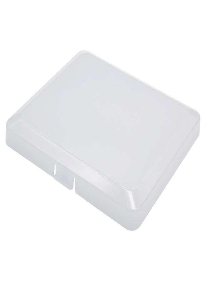 yrjns S97014094 Bathroom Fan Cover Lens Replace for S97013662 S97014094 Compatible with Broan Nutone 655, 656, 657, 659, 695, HFL695, 696 Bathroom Fan Cover Lens - Image 1