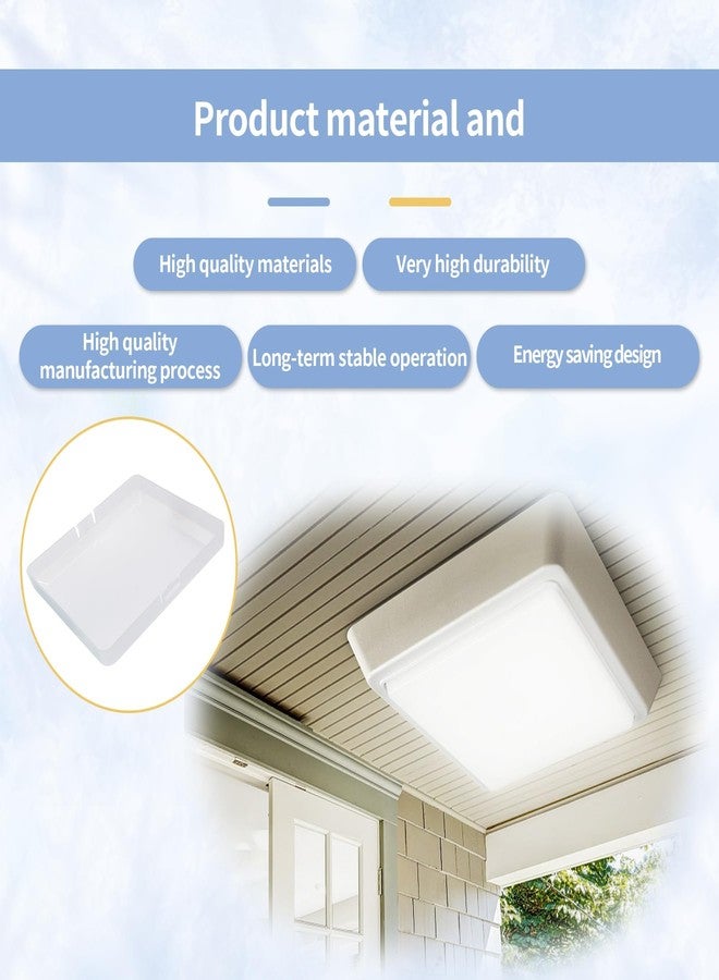 yrjns S97014094 Bathroom Fan Cover Lens Replace for S97013662 S97014094 Compatible with Broan Nutone 655, 656, 657, 659, 695, HFL695, 696 Bathroom Fan Cover Lens - Image 5