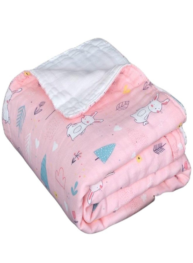 Tinnie Frenzy Muslin Baby Bath Towels, Soft Cotton, Animal Print Design, Pack of 2,3 and 4, White (1, Multicolor Printed, 50 * 100 CM) - Image 4