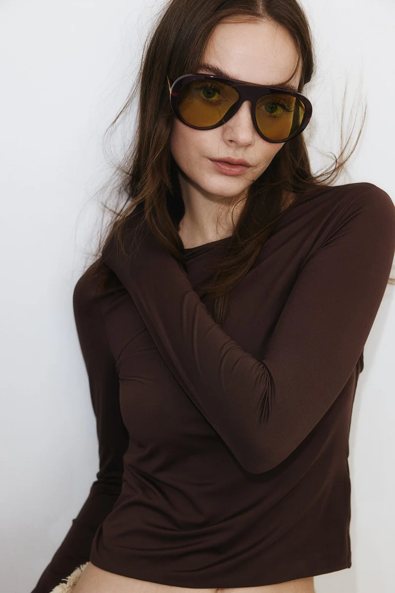 H&M Long-sleeved jersey top