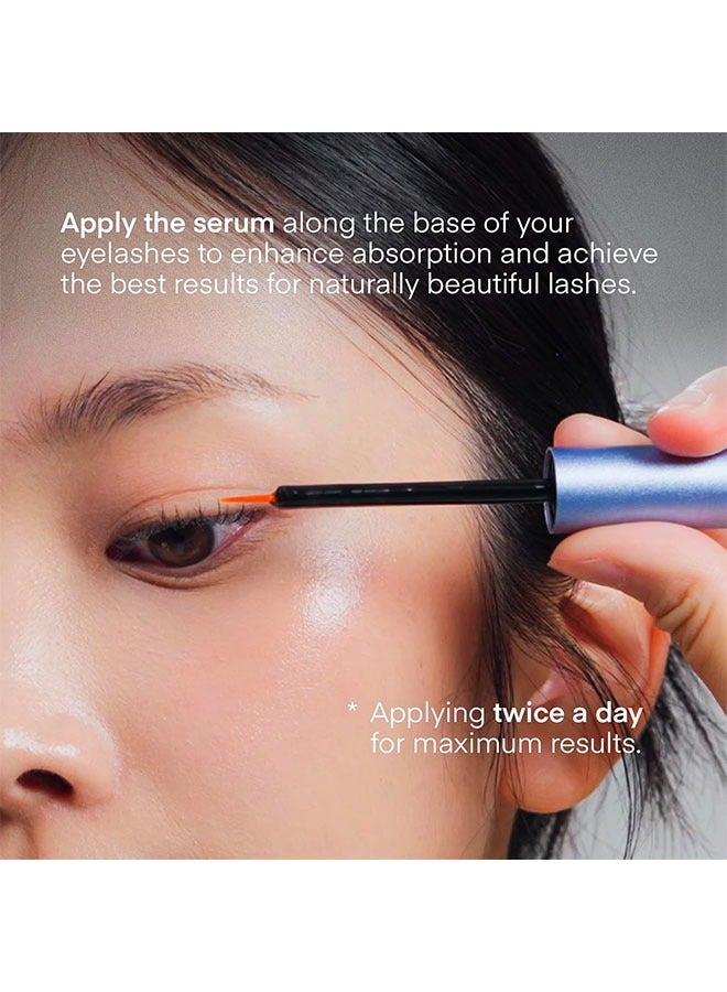 تيريز آند أونر مصل نمو الرموش الطبيعي ومعزز الحواجب لنمو الرموش الأكثر سمكا وأطول للرمش الطويلة واللامعة والحواجب 3 مل - Image 4