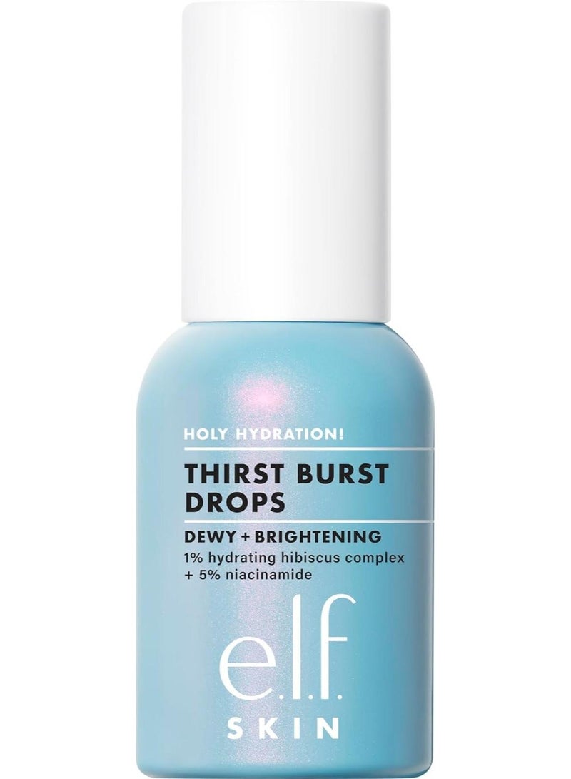 elf e.l.f. SKIN Holy Hydration! Thirst Burst Drops,Serum 30ml - Image 1