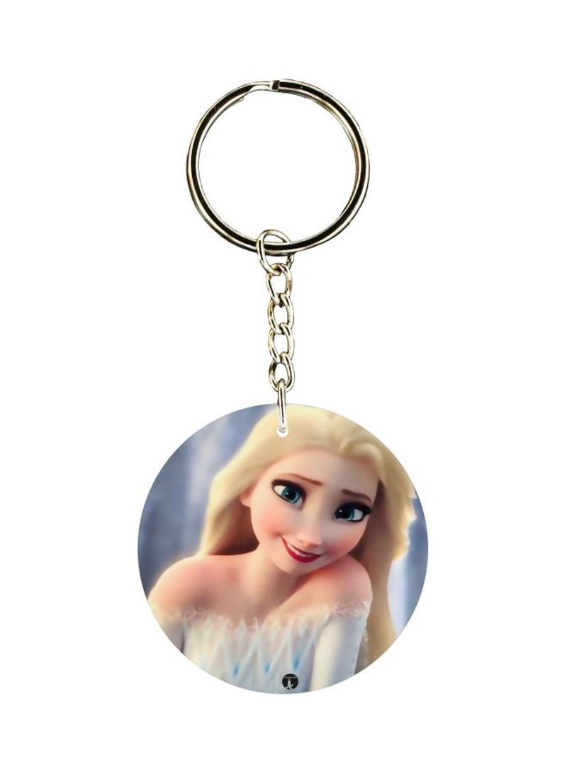 RKN Double Sided Cartoon Printed Keychain