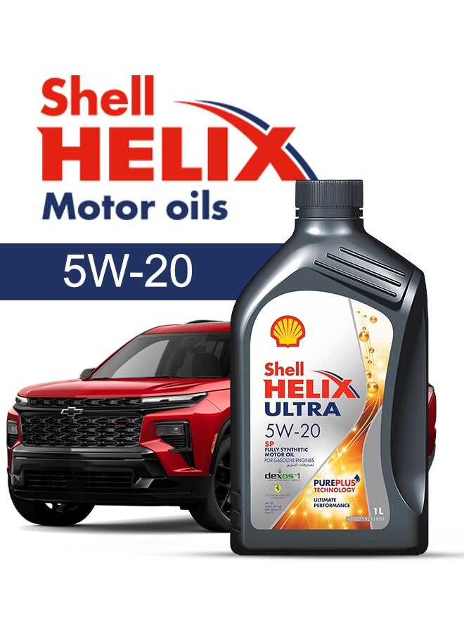 Shell Engine Oil – For Chevrolet Traverse  2024 - 2012, 6 Liter,  5w20 Shell - With Engine Oil Filter -  2012 2013 2014 2015 2016 2017 2018 2019 2020 2021 2022 2023 2024