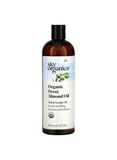 Sky Organics Sky Organics, Organic Sweet Almond Oil, 16 fl oz (473 ml)  - Image 1