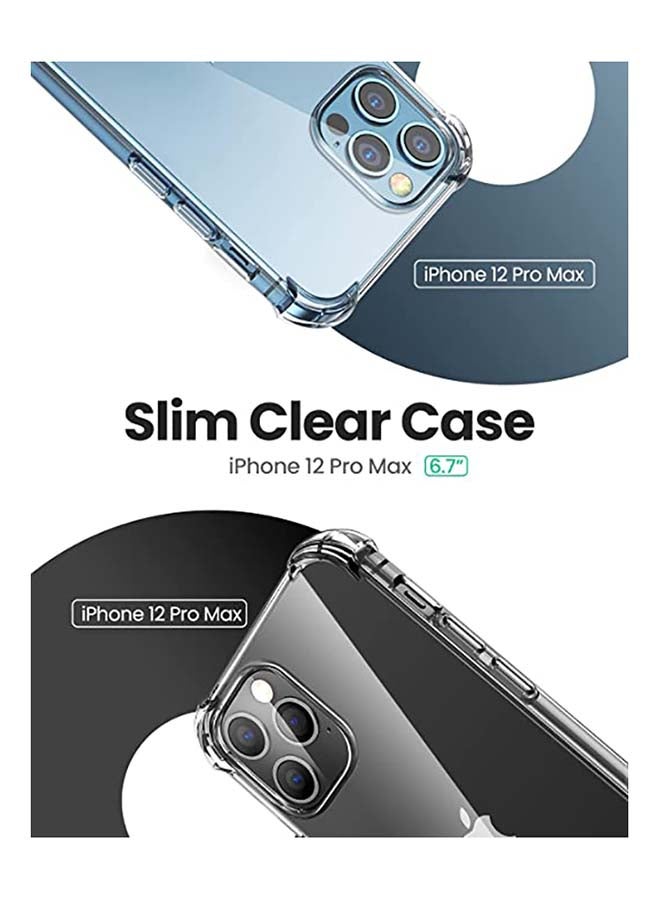 Ugreen iPhone 12 Pro Max Case 6.7 inch Clear TPU Protective Case Slim Thin with 4 Corners Shockproof Protection Soft Transparent Cover Scratch-Resistant Anti-Drop - Image 2