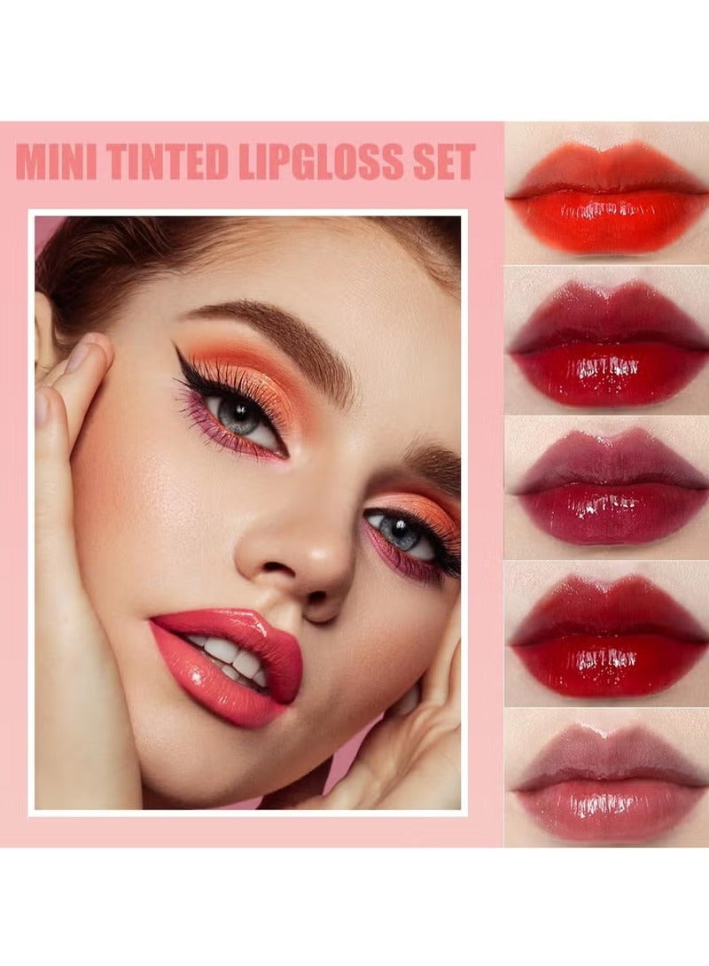 TEAYASON 10 Colors Lip Stain Long Lasting Waterproof, Tinted Cheek & Lip Stain, Korean Lip Tint, tinta para labios, Mini Liquid Lipstick Set - Image 2