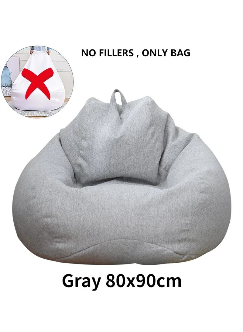 ارواق غطاء كرسي بين باج كبير مريح للاستخدام الخارجي بدون حشوة غطاء أريكة قابل للإزالة والغسل مع بطانة داخلية قابلة للتبديل