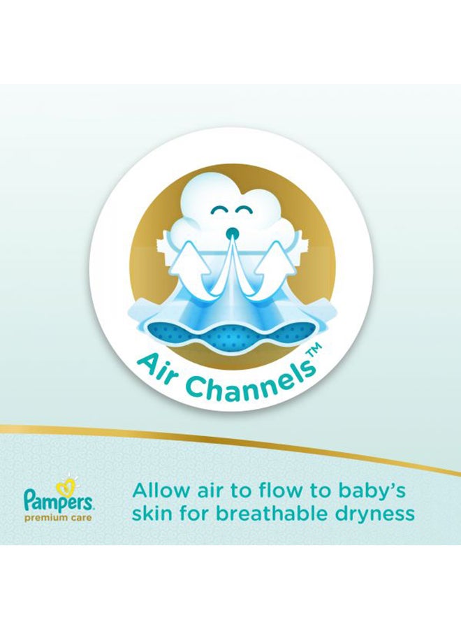 Pampers Premium Care Diapers Size 2, Mini, 3-8 Kg (74 diapers) - Image 5