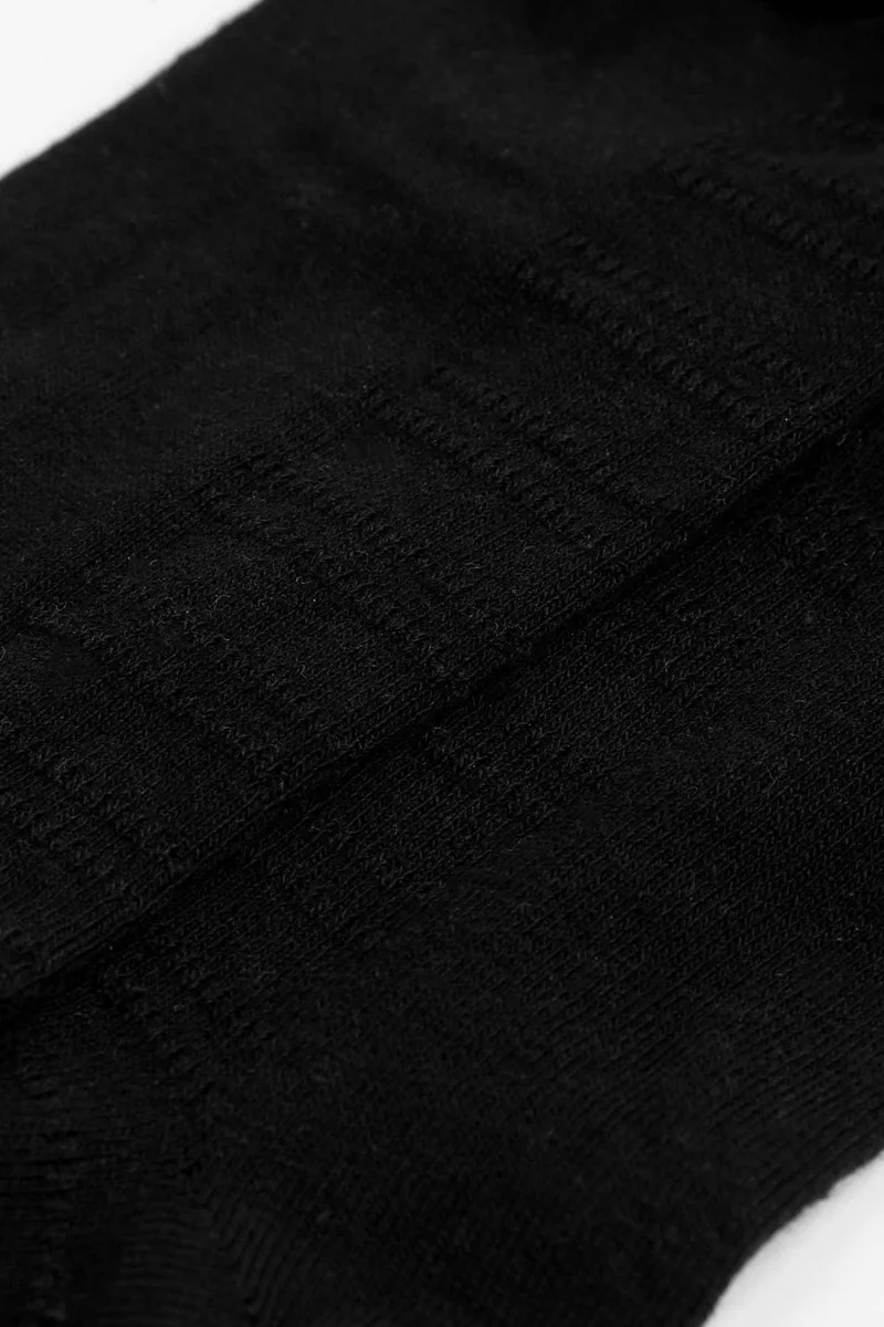Socksmax Women's Cotton Single Black Booties Socks - Ss-Model1-S