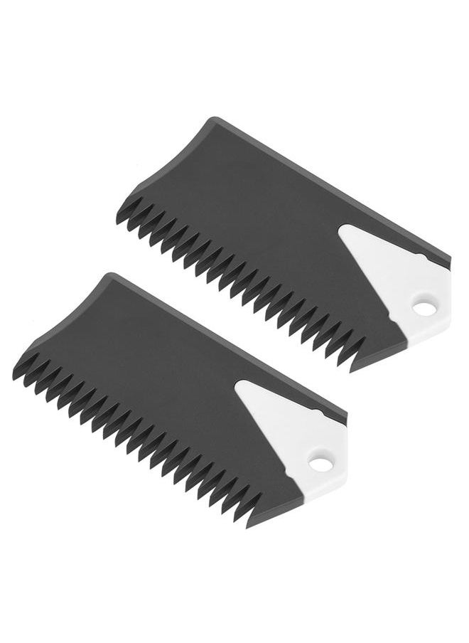 Thoraya 2PCS/Set PVC Surfboard Wax Comb Cleaner Tool Accessory for Surfing Board Skaeboard  - Image 4