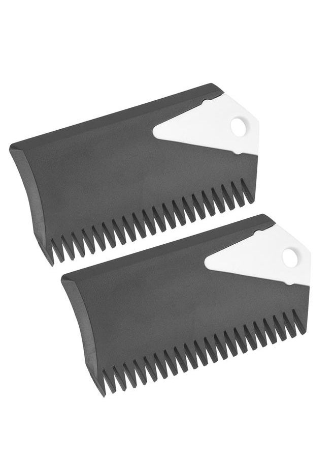 Thoraya 2PCS/Set PVC Surfboard Wax Comb Cleaner Tool Accessory for Surfing Board Skaeboard  - Image 5