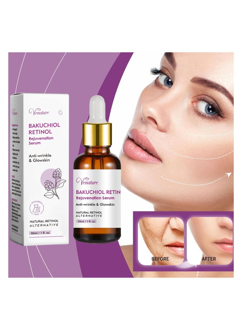 Venture Bakuchiol Retinol Rejuvenation Serum 30ml - Image 3