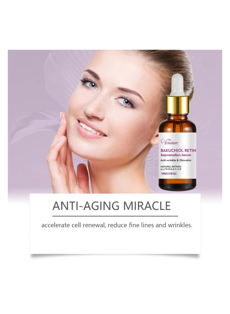Venture Bakuchiol Retinol Rejuvenation Serum 30ml - Image 5