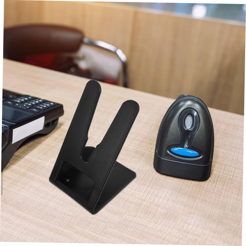 Barcode Scanner Stand Holder Desk Cradle Bracket Enhances Efficiency Compatible with Various Models Black - Image 5