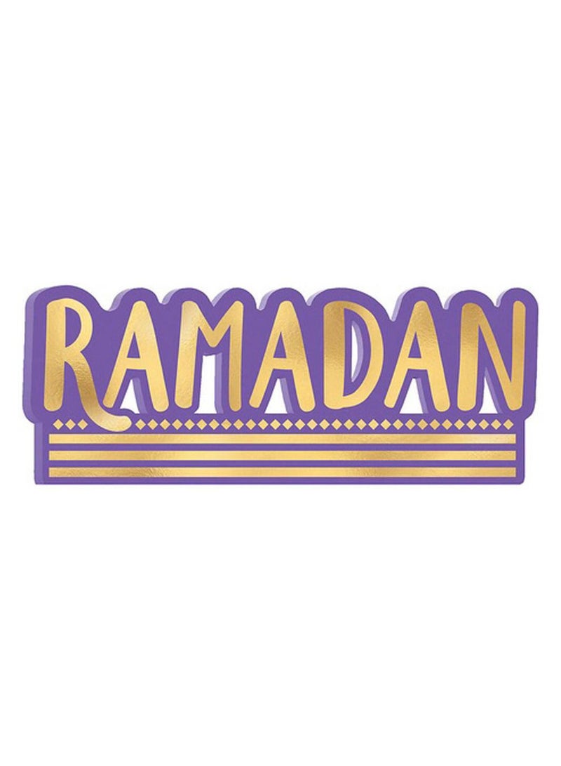 Amscan Ramadan Standing Easel Sign Ramadan Decorations Party Supplies
